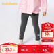 巴拉巴拉童裝兒童打底褲女寶寶長(cháng)褲2025秋季褲子彈力舒適百搭209325123003