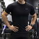 安德瑪（Under Armour）男裝2025夏季新款舒適透氣運動(dòng)半袖時(shí)尚休閑短袖圓領(lǐng)訓練健身T恤 黑色/柔軟干爽/現貨速發(fā) L (175/96A)