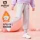 小豬班納女童加絨褲子冬季2025新款兒童運動(dòng)褲冬裝休閑褲女孩加厚保暖衛褲