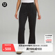 lululemon丨Loungeful 女士休閑直筒長(cháng)褲 黑色(LW5EO5A) XS
