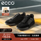 愛(ài)步（ECCO）休閑板鞋男 25年秋季新款簡(jiǎn)約拼色休閑鞋運動(dòng)男鞋 街頭球鞋539834 黑色53983451052 42