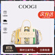 COOGI包包女款輕奢品牌女士手提斜挎托特包女情人節生日禮物送女友老婆 米白色