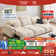 帕沙曼方糖布藝沙發(fā)電動(dòng)沙發(fā)床客廳小戶(hù)型奶油可伸縮功能語(yǔ)音沙發(fā)2352ZF 2.99米【三功能】TY24 旗艦版[電動(dòng)遙控款] 紫羅蘭+硅膠棉+竹炭海綿