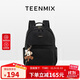 天美意（TEENMIX）雙肩包女尼龍高級感背包通勤電腦包大容量旅行書(shū)包生日禮物送女友