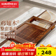 金灶（KAMJOVE）雞翅木茶盤(pán) 整套茶具套裝茶臺燒水壺一體全自動(dòng)上水功夫茶具K-220 雞翅木茶盤(pán)（不含茶藝爐） 1個(gè)