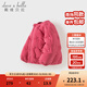 戴維貝拉（DAVE＆BELLA）兒童羽絨服2025冬裝新款女童外套女寶寶長(cháng)袖上衣保暖小童衣服童裝 楊梅紅【現貨】 100 cm 【充絨量44.5g】