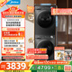美的（Midea）洗烘套裝 12KG滾筒洗衣機全自動(dòng)+10KG變頻熱泵烘干機家用烘衣服 除菌除螨 MG120V36T+36T 國家補貼