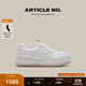 ARTICLE NO.【明星同款】小白鞋厚底休閑面包鞋時(shí)尚運動(dòng)跑步鞋男女同款漢堡鞋 奶油白 （輕量EVA大底無(wú)縫隙） 38