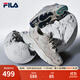 FILA斐樂(lè )女鞋跑步鞋情侶同款老爹鞋MARS火星鞋男鞋休閑運動(dòng)鞋 【女款】奶白/木薯粉-GT 37.5