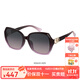 海倫凱勒（HELEN KELLER）海倫凱勒2024新款時(shí)尚簡(jiǎn)約墨鏡女潮流顯瘦防紫外線(xiàn)太陽(yáng)鏡H2633 H2633H25上灰下粉(偏光)鏡片紫框