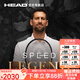 HEAD海德網(wǎng)球拍L5小德限定款Speed  LEGEND二代小黑金拍專(zhuān)業(yè)拍全碳素 【Speed MP 300g 2號柄】232076