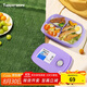 特百惠（Tupperware）思麗康飯盒1L學(xué)生上班族帶飯便攜午餐分格可微波爐 冰沙紫