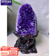 冰珂晶石天然紫水晶紫晶洞消磁石紫晶簇擺件紫水晶洞能量石紫晶塊