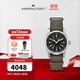 漢米爾頓（Hamilton）瑞士手表男機械表卡其野戰系列腕表 NATO帶黑盤(pán) 38mm H69439931