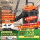 億力家用吸塵器強力大吸力干濕兩用 工業(yè)開(kāi)荒美縫保潔桌面床上地毯汽車(chē)車(chē)載用吸塵器6341-10L 國家補貼