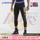 迪卡儂（DECATHLON）NBA洛杉磯湖人隊緊身背心男籃球訓練服IVJ2 湖人緊身褲黑色 L