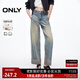 ONLY2025秋季新款復古風(fēng)顯瘦顯高錐形褲九分褲牛仔褲女|125149041 J33 350水洗牛仔藍 S S標準褲長(cháng)