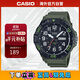卡西歐（CASIO）時(shí)尚指針雙顯男士學(xué)生運動(dòng)指針手表 MRW-210H-3AVDF