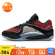耐克（NIKE）男子籃球鞋KD低幫運動(dòng)鞋DV2916-004黑紅42