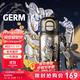 格米（germ）奧特曼兒童保溫杯男學(xué)生防漏316水壺高顏值雙飲水杯趣享吸管杯子 極夜黑【十五周年限定】500ml