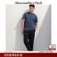 Abercrombie & Fitch【基礎多色T】經(jīng)典小麋鹿圖案男裝25夏季棉質(zhì)短袖T恤124-9235 深藍色 M (180/100A)