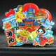 (買(mǎi)3贈1)全國城市冰箱貼旅游紀念品禮品伴手禮居家裝飾品木制磁貼 河南-洛陽(yáng)