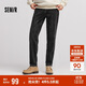 森馬（Semir）森柔牛仔牛仔褲男冬經(jīng)典復古通勤百搭103724124101A