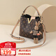 愛(ài)情海包包女包斜挎包女單肩手提水桶包大容量生日禮物高級感送女友老婆