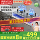 帥康（Sacon）【新品上市】燃氣灶雙灶家用 5.0KW灶具不銹鋼面板【補貼立減20%】嵌入式臺式灶臺JZT-3G803 【天然氣熱賣款】不銹鋼面板+中心銅火蓋