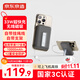 京東京造iPhone17無(wú)線(xiàn)磁吸33W自帶線(xiàn)充電寶10000毫安3c認證可上飛機京東自營(yíng)移動(dòng)電源兼容MagSafe鈦金灰