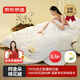 京東京造阿金朵100%天然新疆棉花被 純棉被芯雙人被冬季厚被8.6斤2x2.3m