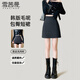 雪茜曼毛呢半身裙包臀裙女秋冬韓版百搭A字裙高腰顯瘦小個(gè)子短裙