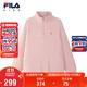 FILA【抗靜電】斐樂(lè )蛋白T兒童長(cháng)袖T恤女童2025冬季中大童上衣