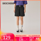 斯凱奇（Skechers）夏女裝時(shí)尚百搭短褲透氣寬松舒適休閑褲運動(dòng)五分褲L225W108