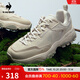 樂(lè )卡克法國公雞男款休閑運動(dòng)鞋L241MCNS0127 米色/NAA 41