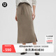 lululemon丨Softstreme? Bound to Bliss 女士長(cháng)款半身裙 LW8AGWS 深卡其 XXS /2