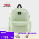 VANS范斯官方 男女情侶背包雙肩包小棋盤(pán)格大容量書(shū)包 青檸色 均碼