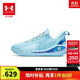 安德瑪（Under Armour）【庫里12】?jì)和湍ネ笟饣@球鞋男女童耐磨籃球鞋3028501 藍色 39