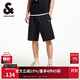 杰克·瓊斯（JACK&JONES） 夏季新款百搭潮流通勤舒適抽繩腰頭肌理感五分褲短褲22529F017