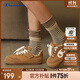 Champion【透氣網(wǎng)面】冠軍男女童可頌勃肯鞋25秋新款復古潮流經(jīng)典兒童板鞋