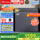 美的（Midea）無(wú)霜王181升風(fēng)冷無(wú)霜冰柜家用冷藏冷凍兩用200升左右冷柜-40度超低溫冰箱BD/BC-181WKEMS國家補貼