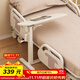 SOFS可移動(dòng)床上餐桌護理桌醫院病床老人專(zhuān)用吃飯桌組合孕婦升降床邊桌 【旋轉款】床頭桌 白色_帶輪