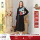 兩三事秋季連衣裙女2025新款黑色內搭長(cháng)裙設計感長(cháng)袖裙子諸神藝境 黑色 S