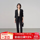 伯德小姐黑色正裝西服套裝女士職業(yè)小個(gè)子面試穿搭公考高級感西裝外套