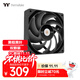 Thermaltake（Tt）鋼影TOUGHFAN 14 Pro 黑色 機箱風(fēng)扇 雙顆裝（黑框黑葉/高風(fēng)壓/二代液壓軸承/減震設計）