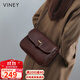 viney包包女包牛皮斜挎單肩包輕奢復古郵差包生日禮物高級感送女友老婆