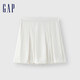 蓋璞女裝夏季純色珠地百褶迷你裙運動(dòng)學(xué)院風(fēng)百搭短裙465057