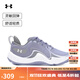 安德瑪（UNDERARMOUR）春夏Spawn 6男子運動(dòng)籃球鞋3027263 淡藍紫色500 42