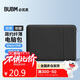 BUBM 筆記本電腦內膽包 加絨減震內襯收納包 蘋(píng)果華為聯(lián)想小米筆記本電腦保護套 帶隔層 黑色14英寸