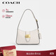 蔻馳（COACH）【品牌直供】女士ELIZA中號手提單肩包白色 CAA93